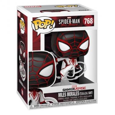 Funko Колекційна фігурка Funko POP! Bobble Marvel Games Miles Morales Miles T.R.A.C.K. Suit 50153