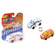 Flip Cars 2 in 1 Ambulance & SUV