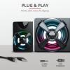 Trust Ziva RGB 2.1 Gaming Speaker Set USB Black