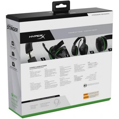 HyperX Гарнитура CloudX Stinger Xbox 3.5mm Black/Green