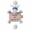 Nattou Baby on board Alex the donkey
