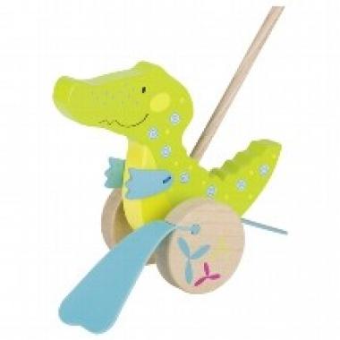 goki Push-along Crocodile