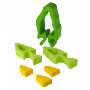nic Wooden blocks - Green tree