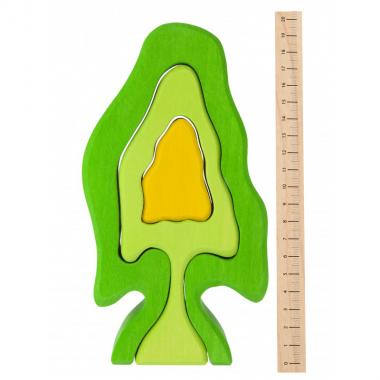 nic Wooden blocks - Green tree