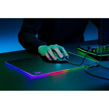 Razer Mouse Pad Firefly V2 RGB M Black (355х255х3mm)