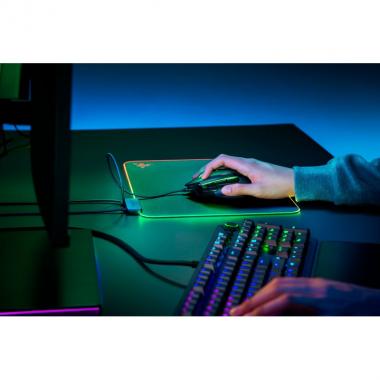 Razer Mouse Pad Firefly V2 RGB M Black (355х255х3mm)