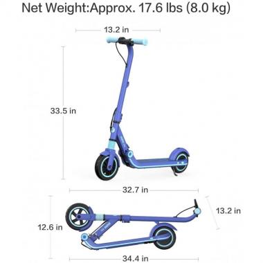 Segway Ninebot by Segway Zing E8 Blue