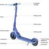Segway Ninebot by Segway Zing E8 Blue