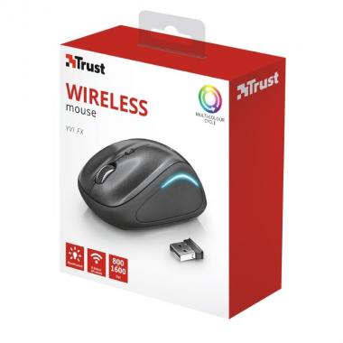 Trust YVI FX WIRELESS MOUSE BLACK