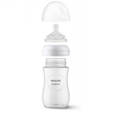 Philips Соска Avent силиконовая Natural Природный Поток, 6м+., 2 шт, быстрый поток