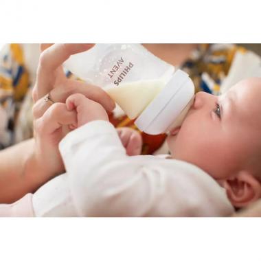 Philips Соска Avent силиконовая Natural Природный Поток, 6м+., 2 шт, быстрый поток