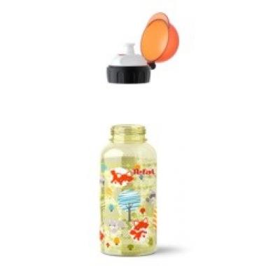 Tefal Детская бутылка для питья Drink2go Tritan 0,4 л[желтая/декор Лиса ]