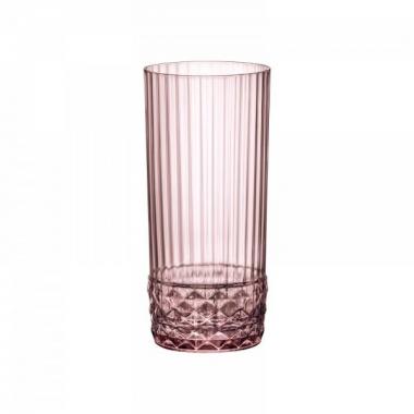 Bormioli Rocco Набір склянок AMERICA'20s Cooler Lilac Rose, 6*490 мл