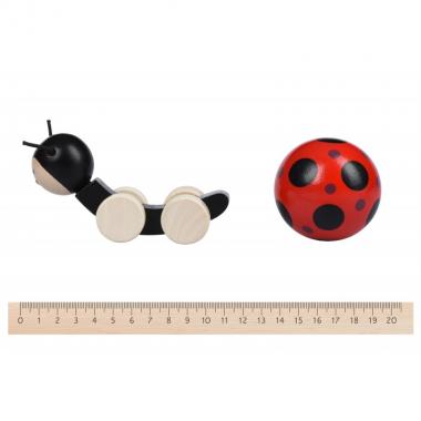 goki Push-along Ladybird