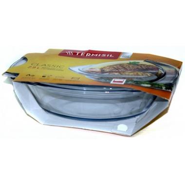 Termisil Форма для запікання із кришкою, овальна, 2,9 л