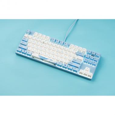 Varmilo keyboard VEA87 Sea Melody Cherry Mx Blue Multicolor