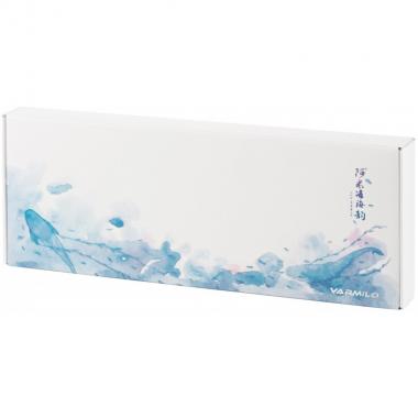 Varmilo keyboard VEA87 Sea Melody Cherry Mx Blue Multicolor