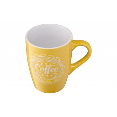 ARDESTO Mug With love 330 ml, yellow, ceramics