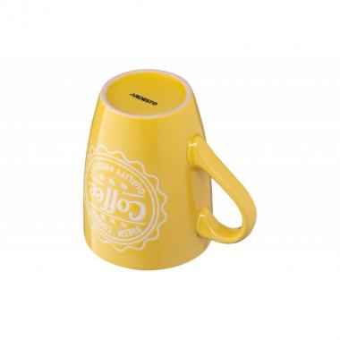 ARDESTO Mug With love 330 ml, yellow, ceramics