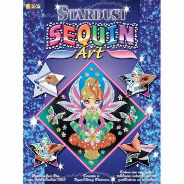 Sequin Art Craft kit STARDUST - Fairy