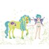 Janod Блокнот модные наряды - Феи и единороги
