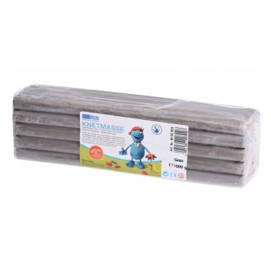 Becks Plastilin Set of modeling clay 1kg. Gray