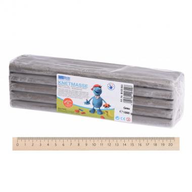 Becks Plastilin Set of modeling clay 1kg. Gray