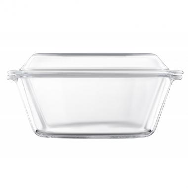 ARDESTO Baking dish with lid BLACK MARS, round, 2 l