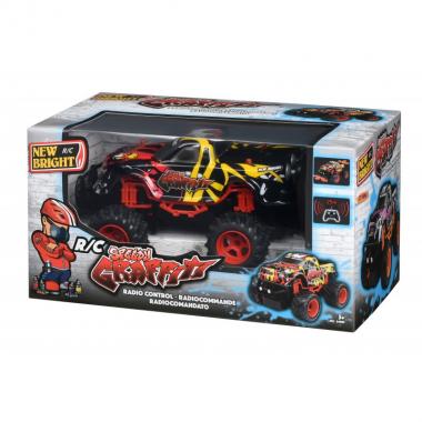 New Bright Машинка на р/к GRAFFITI TRUCK 1:24 Yellow