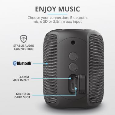 Trust Caro Compact Bluetooth Speaker Black