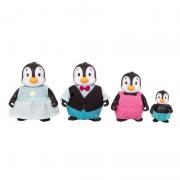 Li`l Woodzeez PENGUIN FAMILY