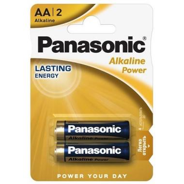 Panasonic Battery ALKALINE POWER Alkaline AA blister, 2 pcs.
