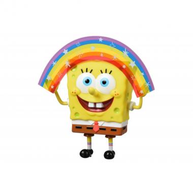 Sponge Bob Ігрова фігурка Masterpiece Memes Collection - Rainbow SB