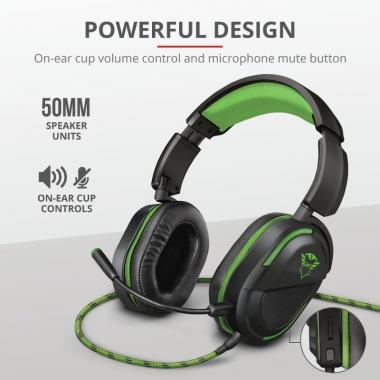 Trust GXT 422G Legion Gaming Headset for Xbox One BLACK