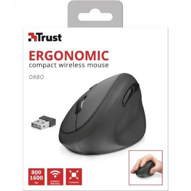 Trust ORBO WL ERGONOMIC BLACK