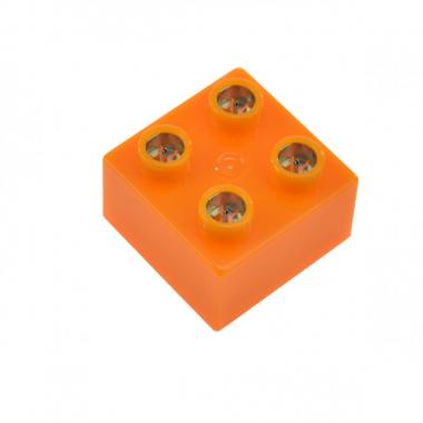 LIGHT STAX Construction set 2х2 Junior Expansion[Orange]