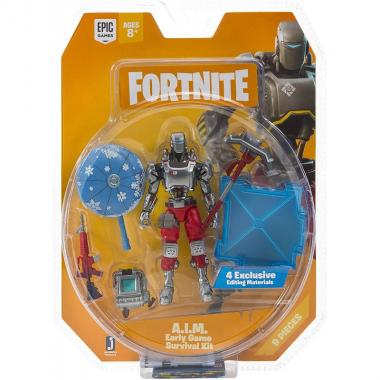 Fortnite Колекційна фігурка Survival Kit Early Game A.I.M. S3, 10 см.