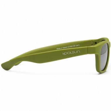 Koolsun Wave[Дитячі сонцезахисні окуляри кольору хакі серії Wave (Розмір: 3+)]