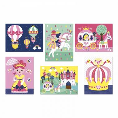 Janod Cube puzzle - Fairy tales (12 pcs.)