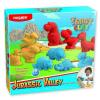 PAULINDA Песок для творчества Sandy clay Jurassic Valley 600г 10 ед.