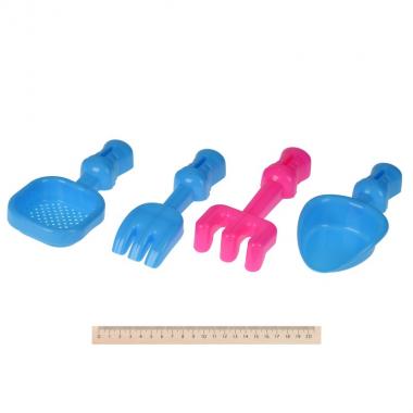 Same Toy Набір для гри з піском Блакитний (6 од.)
