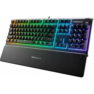 SteelSeries Клавіатура Apex 3 USB RU Black