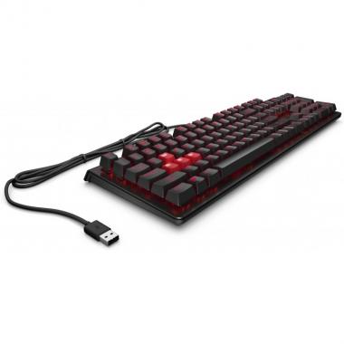 HP Клавіатура OMEN Encoder LED 104key Cherry MX Red USB Black