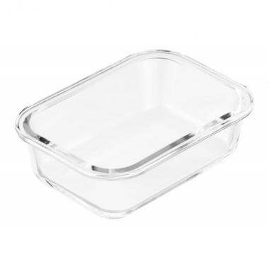 ARDESTO Container for storage Gemini 400 ml, rectangular, borosilicate glass