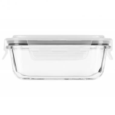 ARDESTO Container for storage Gemini 400 ml, rectangular, borosilicate glass