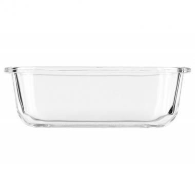 ARDESTO Container for storage Gemini 400 ml, rectangular, borosilicate glass