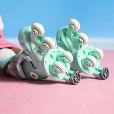 YVolution TWISTA SKATES (SIZE 3-6) Purple
