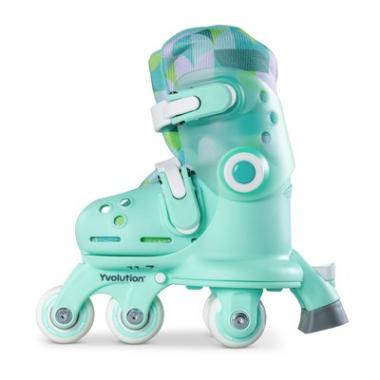 YVolution TWISTA SKATES (SIZE 3-6) Purple