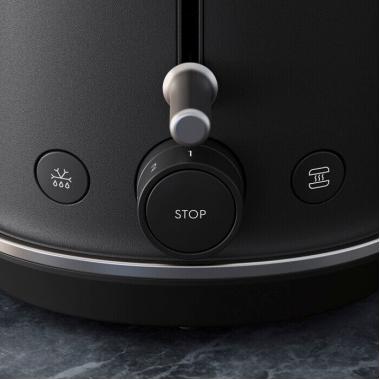 Electrolux Тостер, 980Вт, металл, черный