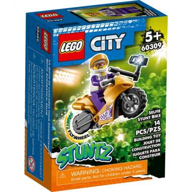 LEGO Конструктор City Трюковий мотоцикл з екшн-камерою 60309